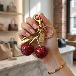 Cherry Bag Charm