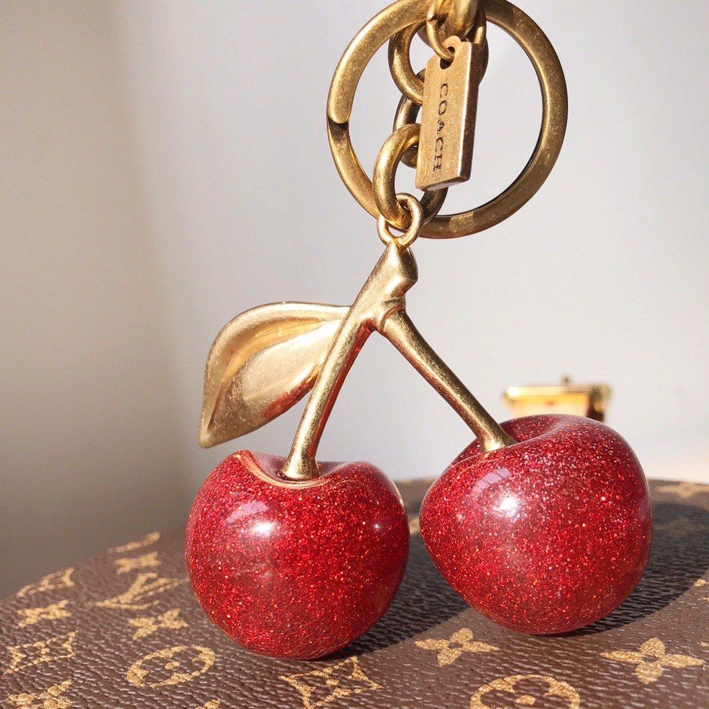 Cherry Bag Charm