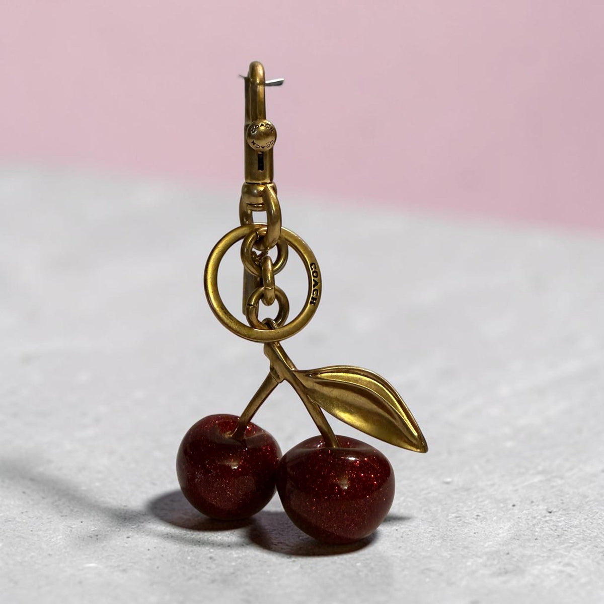 Cherry Bag Charm